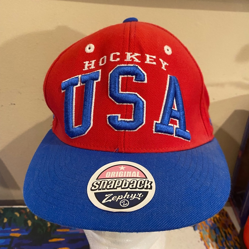 USA Hockey Snapback Hat
